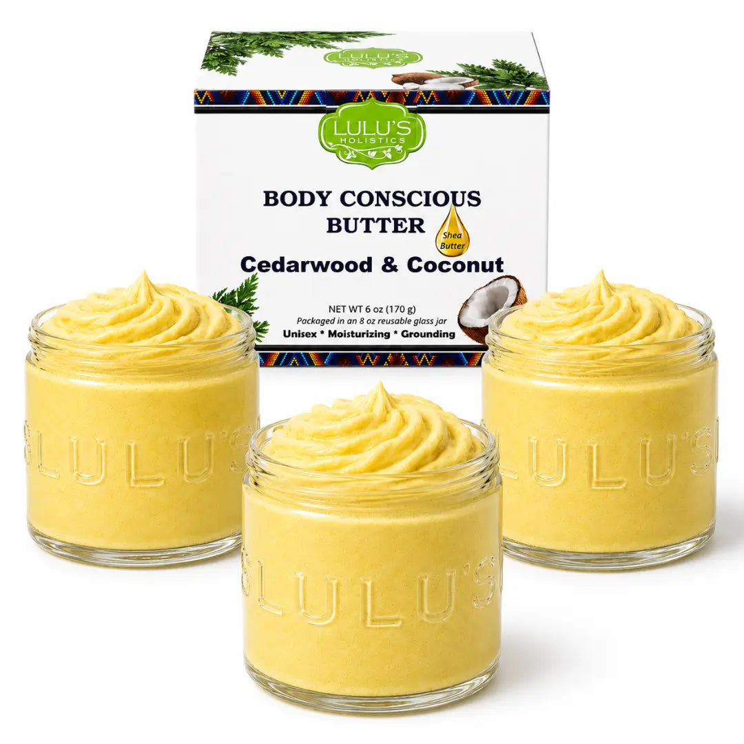 Lulu's Holistics Almond Coconut Whipped Body Butter