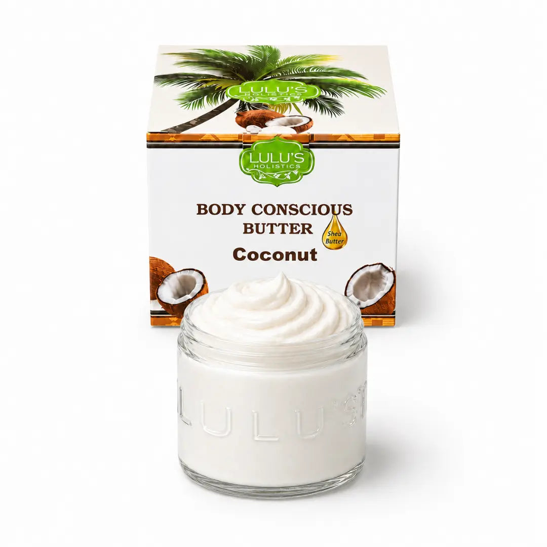 Lulu's Holistics Almond Coconut Whipped Body Butter