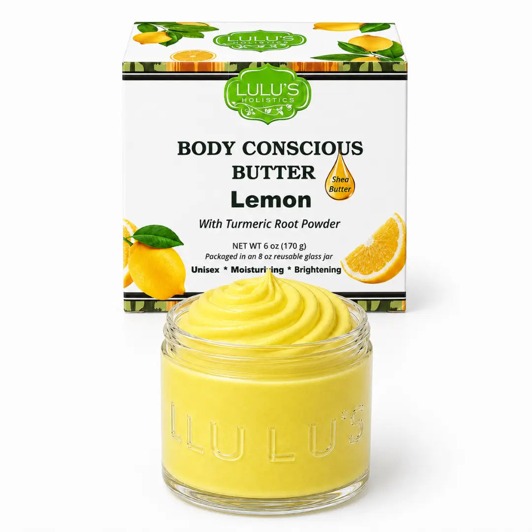 Lulu's Holistics Raspberry Lemonade & Dragon Fruit Whipped Body Butter – Gentle Exfoliation & Deep Moisture
