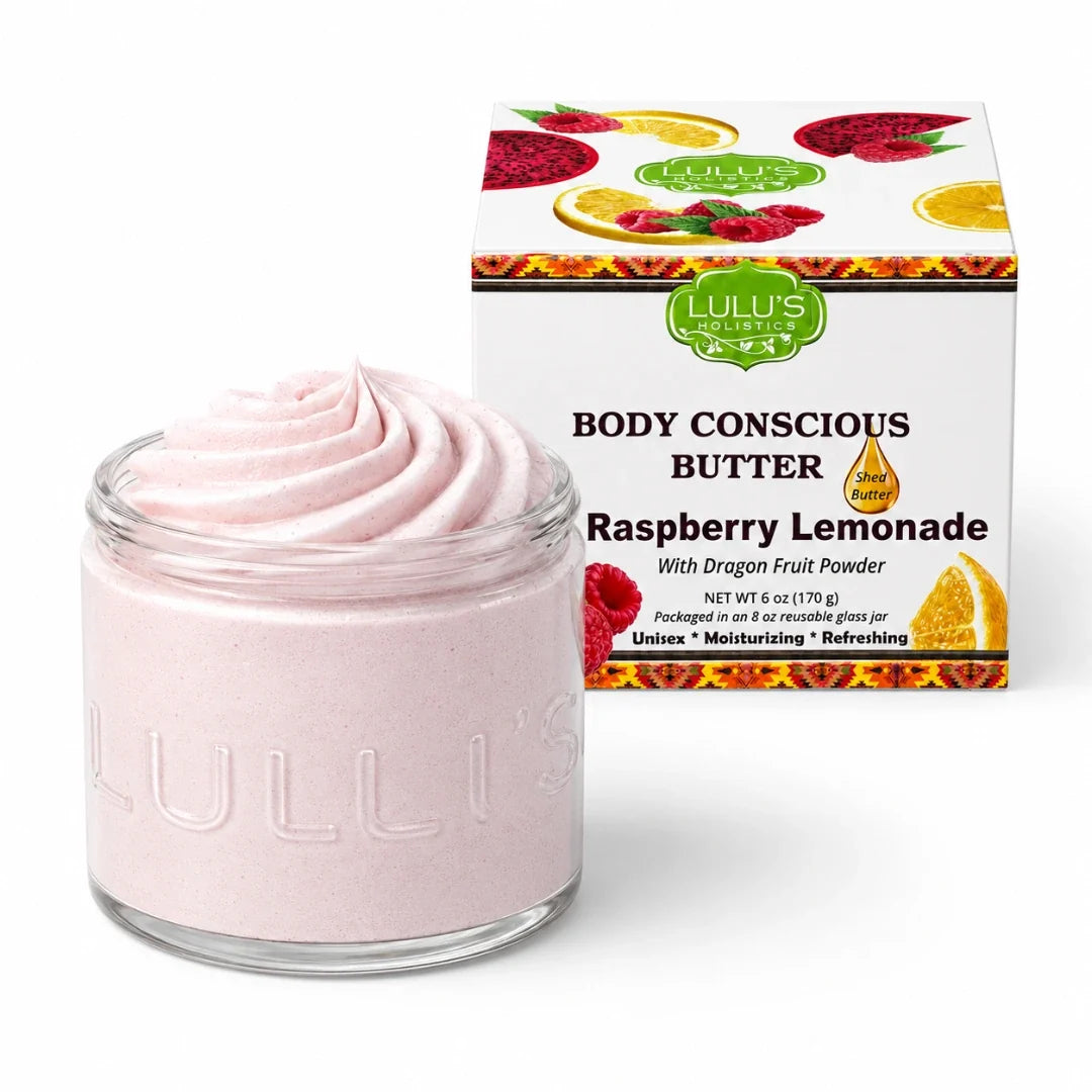 Raspberry lemonade and dragon fruit whipped body butter