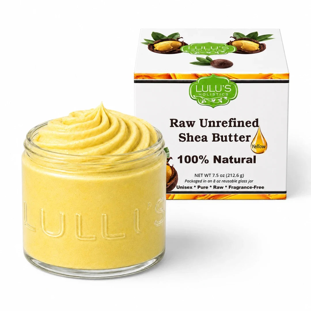 Lulu's Holistics Coconut Whipped Body Butter – Ultimate Hydration for Dry Skin