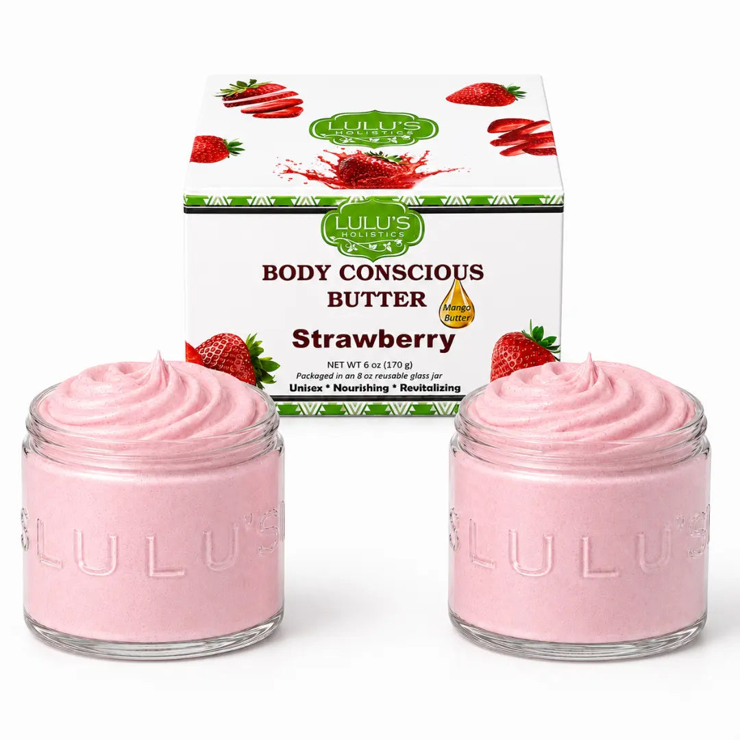 Lulu's Holistics Cedarwood & Coconut Whipped Body Butter – Deep Moisture for Dry Skin