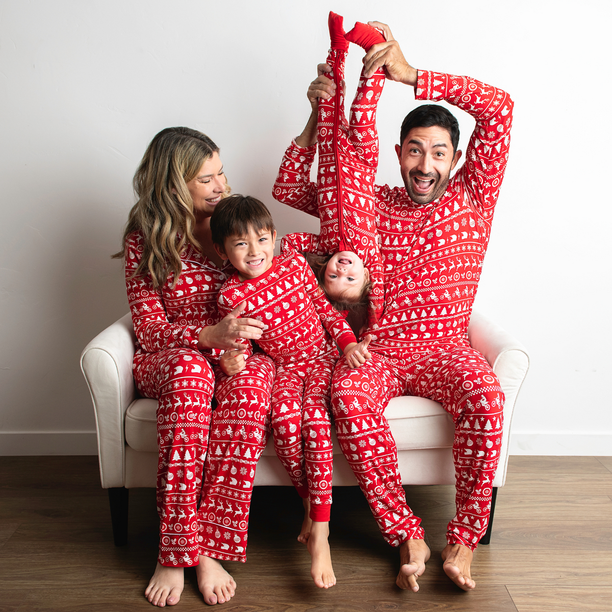 Merry Moto Unisex Bamboo Christmas Pajamas for Adults