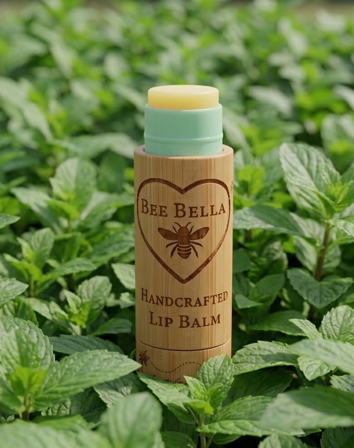Bee Bella Peppermint Beeswax Lip Balm