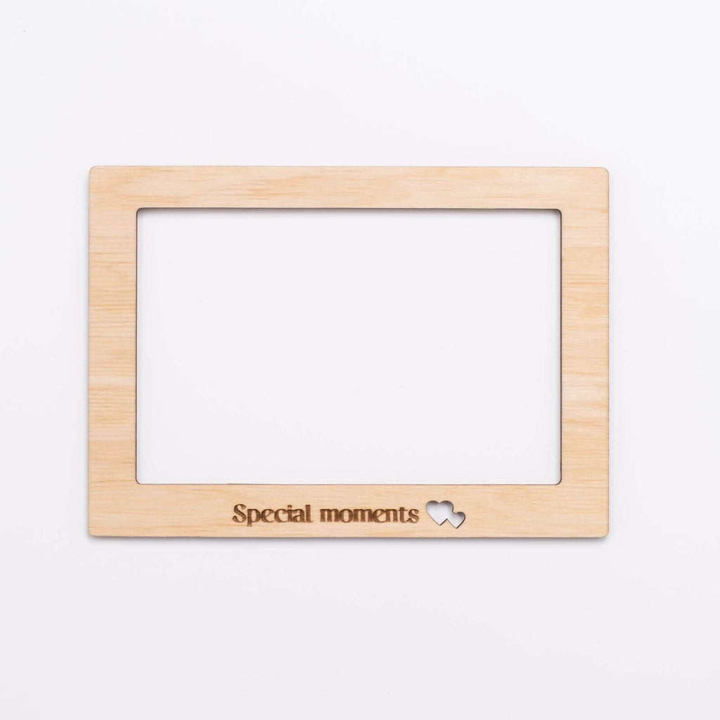 Set of 9 Wooden Photo Frames