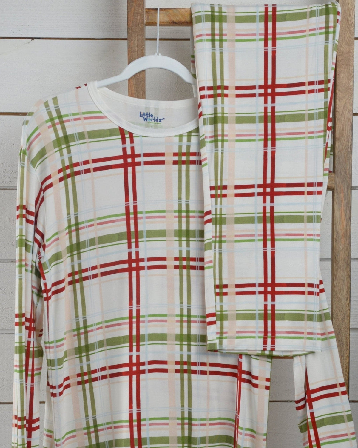 Men's Matching Family Christmas Pajamas – Plaid