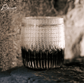 Kiriko-Style Gradient Crystal Whiskey Glass